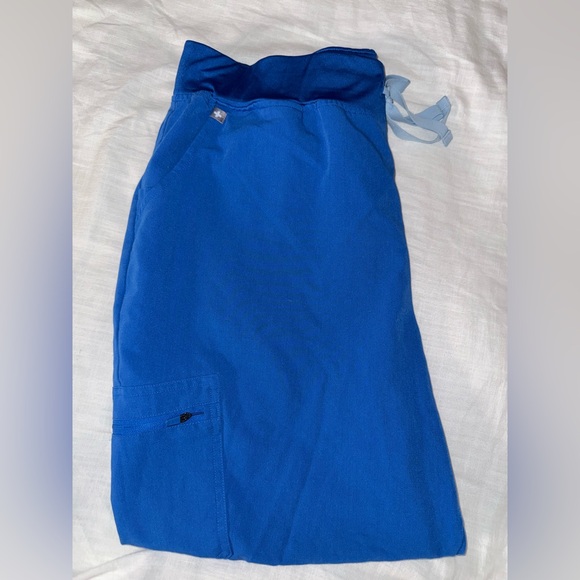 FIGS Royal Blue High Waisted Zamora Scrub Pants 3XL/P - Picture 5 of 5
